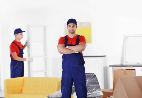 Checklist and packing materials for a Tufnell Park house move