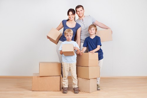 Removal team planning a house move in Tufnell Park