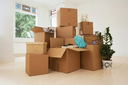Professional team collecting furniture from a flat in Tufnell Park