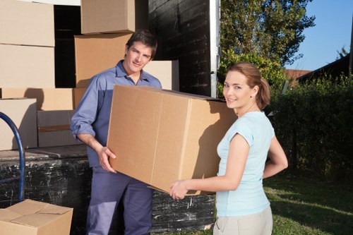 Local packing team handling fragile household items in Tufnell Park